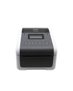Brother TD4550DNWB 4-inch Thermal Desktop Barcode and Label Printer for Labels Barcodes Receipts and Tags 300 dpi 6 IPS Standard USB and Serial Ethernet LAN Built-in Wi-Fi and Bluetooth TD4550DNWB