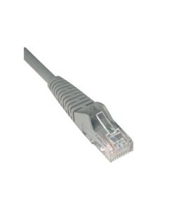 Tripp Lite Cat6 Gigabit Snagless Molded Patch Cable (RJ45 M/M) - Gray 30-ft.(N201-030-GY) N201-030-GY
