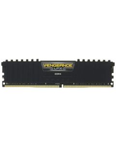 Corsair Vengeance LPX 32GB (2x16GB) DDR4 DRAM 2666MHz (PC4-21300) C16 Memory Kit - Black CMK32GX4M2A2666C16
