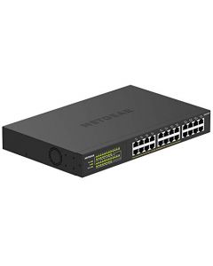 NETGEAR 24-Port Gigabit Ethernet Unmanaged PoE+ Switch (GS324P) - with 16 x PoE+ @ 190W Desktop/Wallmount GS324P-100NAS
