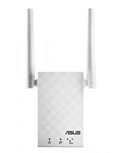 Asus AC1200 Dual-Band WiFi Range Extender Wireless Signal Booster Up to 1167Mbps Repeater | Access Point | Media Bridge | Support Aimesh (RP-AC55),White RP-AC55