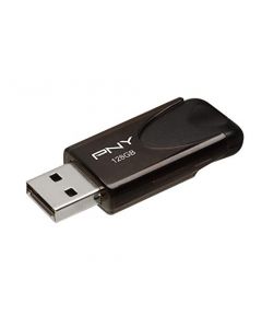 PNY 128GB Attaché 4 USB 2.0 Flash Drive - Black (P-FD128ATT4-GE) P-FD128ATT4-GE