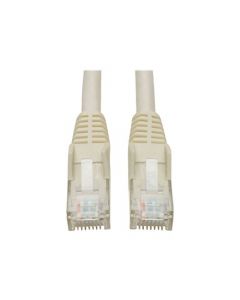 Tripp Lite Cat6 Gigabit Snagless Molded Patch Cable (RJ45 M/M) - White 7-ft.(N201-007-WH) N201-007-WH