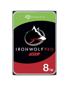 Seagate IronWolf Pro 8TB NAS Internal Hard Drive HDD – 3.5 Inch SATA 6Gb/s 7200 RPM 256MB Cache for RAID Network Attached Storage Data Recovery Service ST8000NE001
