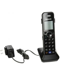 Panasonic Cordless Phone Handset Accessory Compatible with KX-TG6840 and KX-TG7870 Series Cordless Phone Systems - KX-TGA680S (Black),Silver KX-TGA680S