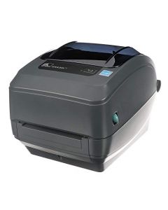 Zebra GX430t Thermal Transfer Desktop Printer Print Width of 4 in USB Serial Parallel and Ethernet Connectivity GX43-102410-000 GX43-102410-000