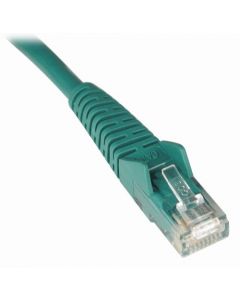 Tripp Lite Cat6 Gigabit Snagless Molded Patch Cable (RJ45 M/M) - Green 25-ft.(N201-025-GN) N201-025-GN