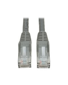 Tripp Lite Cat6 Gigabit Snagless Molded Patch Cable (RJ45 M/M) - Gray 14-ft.(N201-014-GY) N201-014-GY