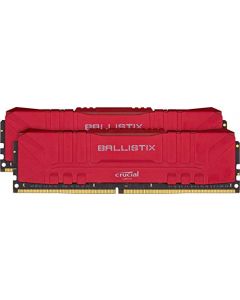 Crucial Ballistix 3200 MHz DDR4 DRAM Desktop Gaming Memory Kit 16GB (8GBx2) CL16 BL2K8G32C16U4R (RED) BL2K8G32C16U4R
