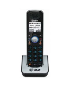 AT&T TL86009 Accessory Cordless Handset Black/Silver | Requires an AT&T TL86109 Expandable Phone System to Operate TL86009