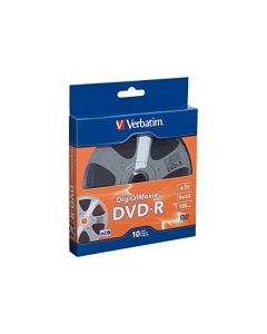Verbatim DVD-R 4.7GB 8X - DigitalMovie Surface - 10pk Bulk Box 97946