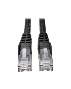 Tripp Lite Cat6 Gigabit Snagless Molded Patch Cable (RJ45 M/M) - Black 30-ft.(N201-030-BK) N201-030-BK