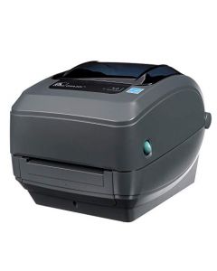 Zebra GX430t Thermal Transfer Desktop Printer Print Width of 4 in USB Serial and Parallel Port Connectivity GX43-102510-000 GX43-102510-000