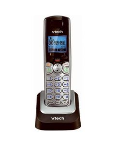 VTech DS6101 Accessory Cordless Handset Silver/Black | Requires a DS6151 Series Phone System to Operate DS6101