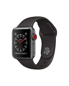 Apple Watch Series 3 (Gps + Cellular 38mm) - Space Gray Aluminum Case with Black sport Band MTGH2LL/A
