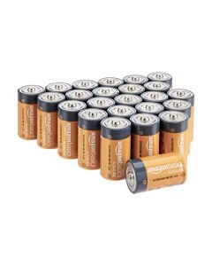 AmazonBasics D Cell 1.5 Volt Everyday Alkaline Batteries - Pack of 24 (Appearance may vary) LR20-24PK