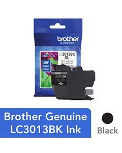 Brother Printer High Yield Ink Cartridge Page Up To 400 Pages Black (LC3013BK) LC3013BK