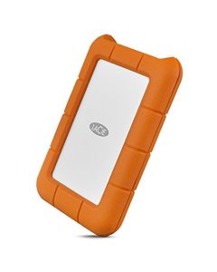 LaCie Rugged USB-C 2TB External Hard Drive Portable HDD – USB 3.0 compatible Drop Shock Dust Rain Resistant for Mac and PC Computer Desktop Workstation Laptop 1 Month Adobe CC (STFR2000800) STFR2000800