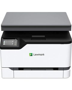 Lexmark MC3224dwe Color Multifunction Laser Printer with Print Copy Scan and Wireless Capabilities Two-Sided Printing with Full-Spectrum Security and Prints Up to 24 ppm (40N9040) White Gray 40N9040