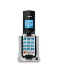 VTech DS6600 Accessory Cordless Handset Silver/Black | Requires a VTech DS6611 or DS662X Series Cordless Phone System to Operate DS6600
