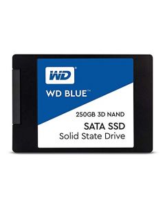 WD Blue 3D NAND 250GB Internal PC SSD - SATA III 6 Gb/s 2.5"/7mm Up to 560 MB/s - WDS250G2B0A WDS250G2B0A