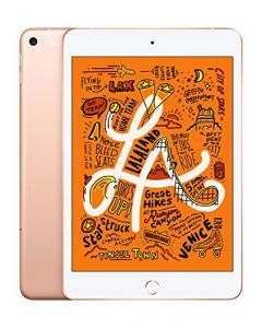 Apple iPad Mini (Wi-Fi + Cellular 64GB) - Gold (Latest Model) MUXH2LL/A