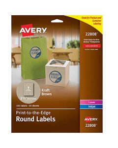 AVERY Multipurpose Labels (AVE22808) 225 Labels AVE22808