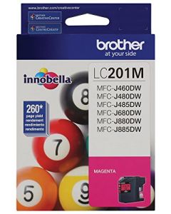 Brother LC201M Standard Yield Magenta Ink Cartridge LC201M