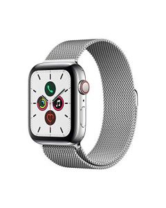 Apple Watch Series 5 (GPS + Cellular 44mm) - ​ Stainless Steel Case with ​Milanese Loop MWW32LL/A
