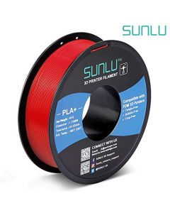 SUNLU PLA Plus 3D Filament 1.75mm for 3D Printer & 3D Pens 1KG (2.2LBS) PLA+ Filament Tolerance Accuracy +/- 0.02 mm Red SUNLU-PLA--3D-Filament-AU06