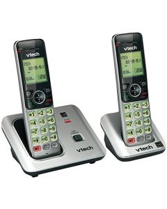 VTECH CS6619-2 DECT 6.0 CORDLESS PHONE WITH 2 HANDSETS (80-8612-00) CS6619-2