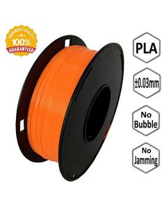 NOVAMAKER 3D Printer Filament - Orange 1.75mm PLA Filament PLA 1kg(2.2lbs) Dimensional Accuracy +/- 0.03mm NV-PLA175-OR