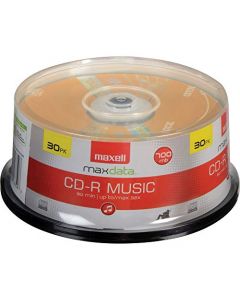 Maxell 625335 High-Sensitivity Recording Layer Recordable CD (Audio Only) 700mb/80 min 625335