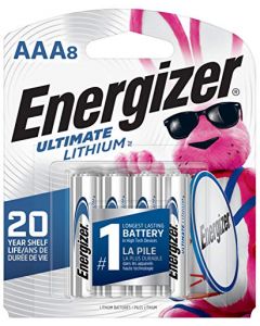 Energizer AAA Lithium Batteries Ultimate Lithium Triple A Battery (8 Count) Longest-Lasting AAA Battery L92SBP-8