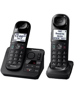 Panasonic KX-TGL432B Dect_6.0 2-Handset Landline Telephone Black KX-TGL432B