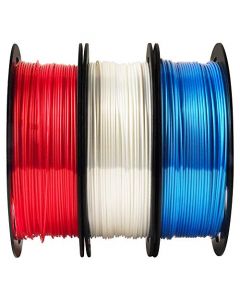 SUNLU PLA Silk Red Filament 1.75mm 3D Printer Filament Shiny Silk 1.75 PLA  Filament 1kg(2.2Lbs)/Spool Red Silk PLA SLUS-SILK-LG-RED-1KG
