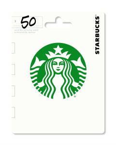 Starbucks $50 Gift Card Traditional
