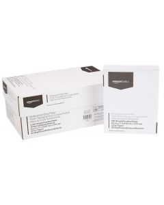 AmazonBasics Multipurpose Copy Printer Paper - White, 8.5 x 11 Inches, 8 Ream Case (4,000 Sheets)
