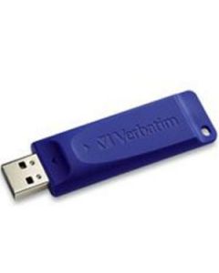 Verbatim 2GB USB Flash Drive Blue 2GB Blue RETRACTABLE BLUE 97086