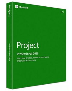 Microsoft Project 2016 Professional License 1 PC Download All Languages PC