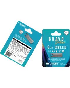 Hyundai Bravo Deluxe 2.0 USB 8 GB USB 2.0 Gray GRAY