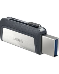SanDisk 128GB Ultra Dual USB 3.1/USB Type C Flash Drive 128 GB USB Type C, USB 3.1 1/Pack DRIVE USB 3.1