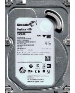 Seagate Barracuda ST2000DM002 2 TB 3.5" Internal Hard Disk Drive (HDD) SATA III 6.0Gb/s 7200 RPM 64 MB (20PK)