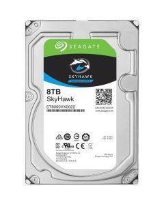 Seagate SkyHawk ST8000VX0022 8 TB 3.5" Internal Hard Disk Drive (HDD) SATA III 6.0Gb/s 7200 RPM 256 MB (20PK)