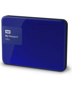Western Digital My Passport Ultra 1TB USB 3.0 Portable External Hard Drive WDBGPU0010BBL-NESN Noble Blue)