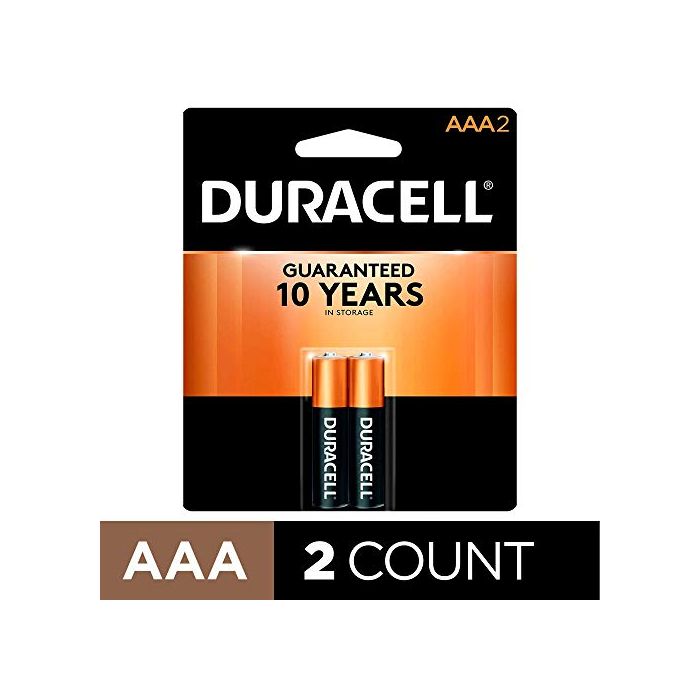 Duracell - Rechargeable AA Batteries - long lasting, all-purpose Double A  battery for household and business - 2 count