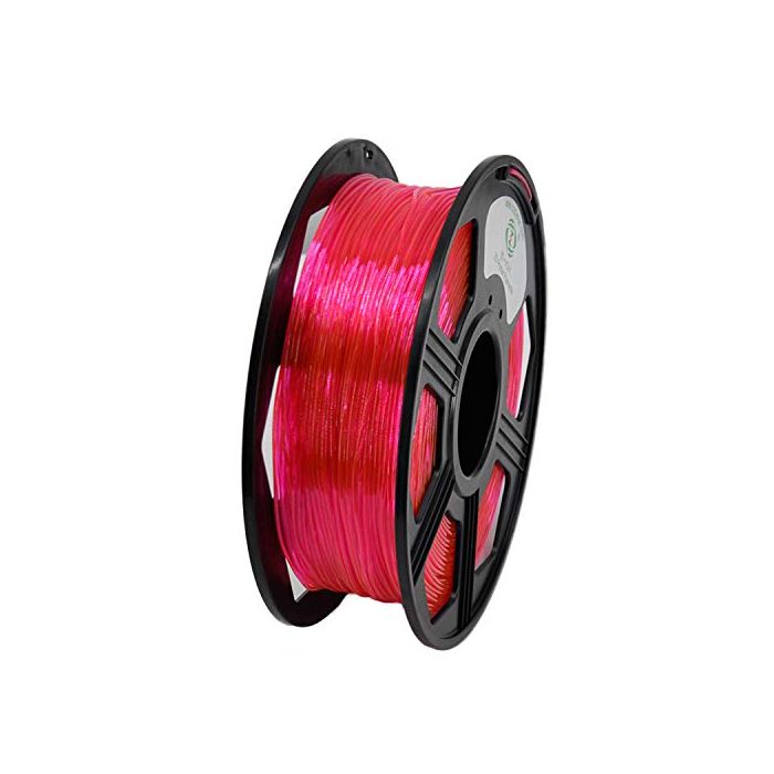 YOYI 3D Printer Filament,TPU Flexible Filament 1.75mm 0.8kg Spool  Dimensional Accuracy +/- 0.03 mm,100% Europe Raw Material (Red) TPU-Red