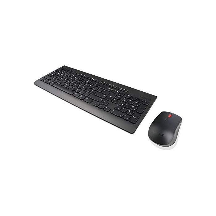 Lenovo 510 Wireless Keyboard & Mouse Combo 2.4 GHz Nano USB Receiver Full  Size Island Key Design Left or Right Hand 1200 DPI Optical Mouse GX30N81775  Black GX30N81775