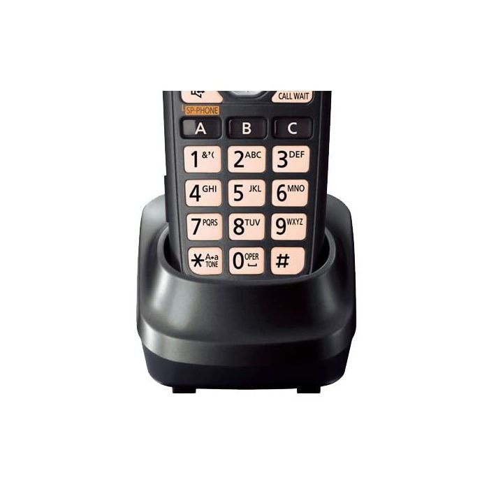 PANASONIC AMPLIFIED DIGITAL Cordless phone & Answering Machine KX