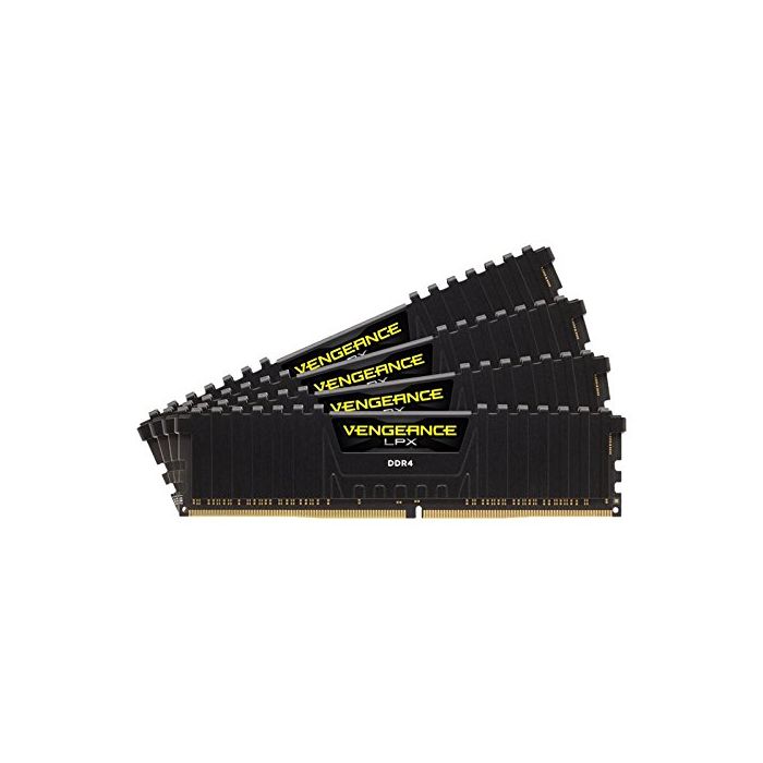 Corsair Vengeance LPX DDR4 DRAM 3200MHz C16 Memory Kit Black CMK64GX4M4B3200C16 | Server Corp.